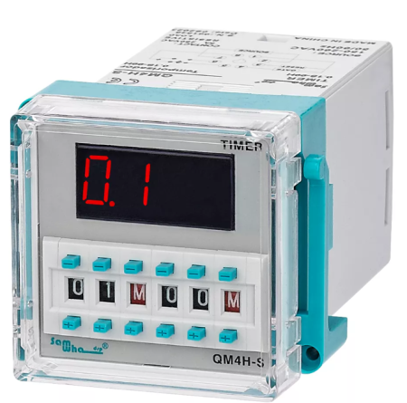 مؤقت / تايمر فلاشر من 0.1 من الثانية الى 99 ساعة دقيق جدا مع شاشة - Digital Timer Relay